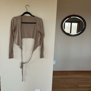 Ozma Dance Wrap Top - Tea